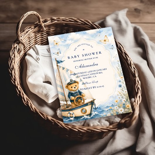 Grillige Zeiler Beer Babyshower Kaart