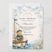 Grillige Zeiler Beer Babyshower Kaart (Voorkant)