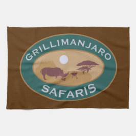 Grillimanjaro Handdoek