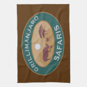 Grillimanjaro Handdoek (Verticaal)