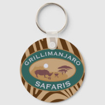 Grillimanjaro Sleutelhanger