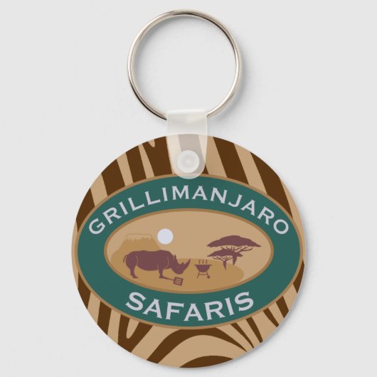Grillimanjaro Sleutelhanger (Voorkant)