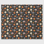 Grillin' and Chillin' Pattern Cadeaupapier (Vlak)