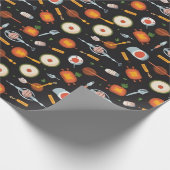 Grillin' and Chillin' Pattern Cadeaupapier (Hoek)