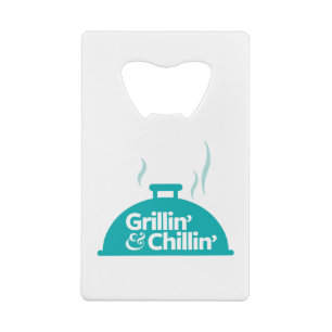 Grillin' & Chillin' Creditkaart Flessenopener