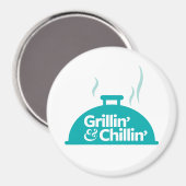 Grillin' & Chillin' Magneet (Voorkant / Achterkant)