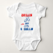 Grillin_Chillin Romper (Voorkant)