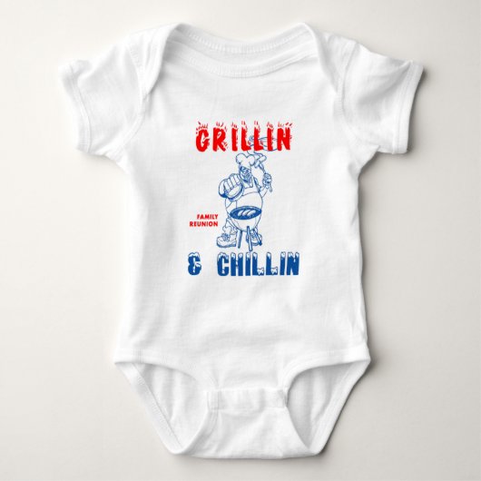 Grillin_Chillin Romper (Voorkant)