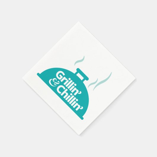 Grillin' & Chillin' Servetten (Hoek)