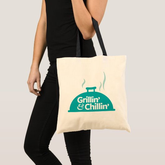 Grillin' & Chillin' Tote Bag (Voorkant (product))