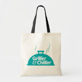 Grillin' & Chillin' Tote Bag (Voorkant)