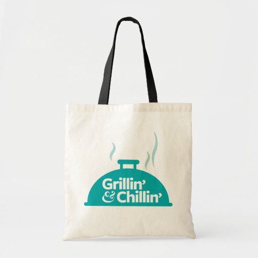 Grillin' & Chillin' Tote Bag (Voorkant)