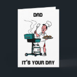 "GRILLIN" DAD VOOR ZIJN *BIRTHDAY* OF *VADERDAG* KAART<br><div class="desc">DEZE 'GRILLIN' DAD IS PERFECT VOOR 'ZIJN TWEEDE DAG' OF VOOR 'VADERDAG' EN HIJ ZAL ERVAN OVERTUIGD ZIJN ZODANIG DAT HIJ VAN DE BK HOUDT!!!!!!</div>