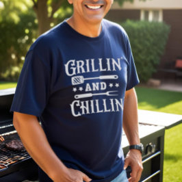 Grillin en Chillin BBQ T-shirt