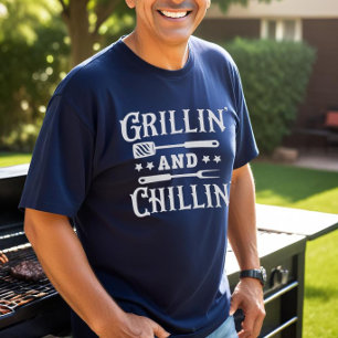 Grillin en Chillin BBQ T-shirt
