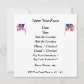 Grillin' en Chillin' Fire Dept Cookout Uitnodiging (Achterkant)