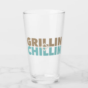 Grillin' en Chillin' Glas