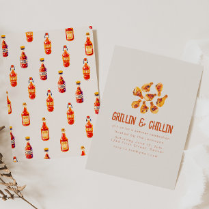 Grillin en Chilling Zomer Backyard BBQ Kaart