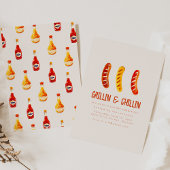 Grillin en Chilling Zomer Backyard BBQ Kaart