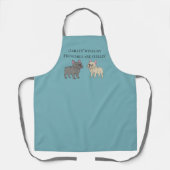 Grillin' while my Frenchies are chillin' Schort (Voorkant)