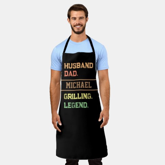 Grilling Legend Schort (Gedragen)