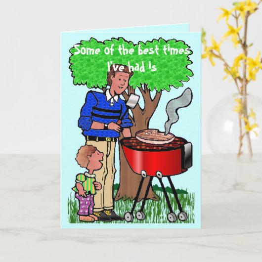 Grilling met pa kaart (Gele Bloem)