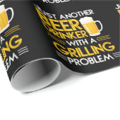 Grilling Probleem Barbecue Cadeaupapier (Rol Hoek)