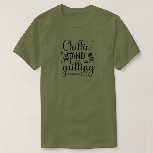 Grilling T-Shirt (Design voorkant)