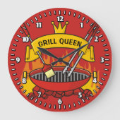 Grillkoningin Grote Klok (Voorkant)