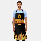 grillmaster aan het werk schort (Gedragen)