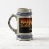 Grillmaster (aanpasbaar) Stein Bierpul (Links)