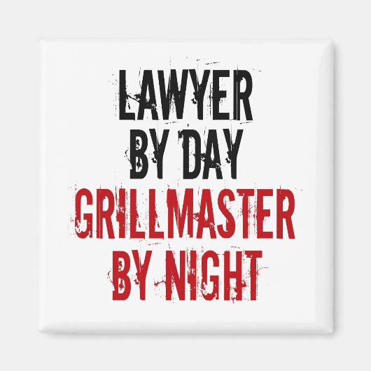 Grillmaster Advocaat Magneet (Voorkant)