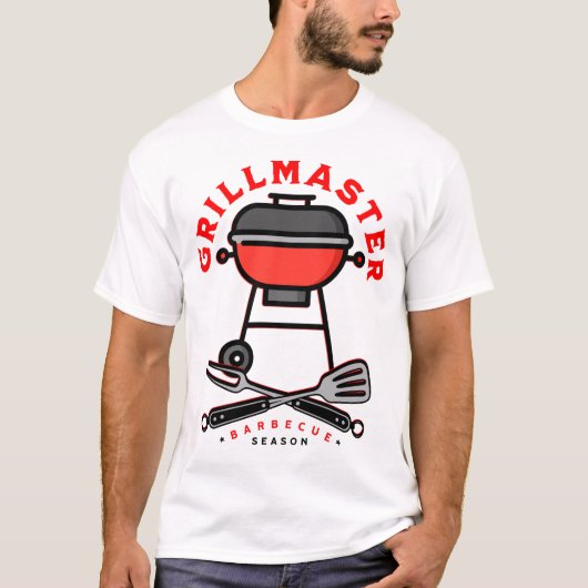 Grillmaster, Barbecueseizoen T-shirt (Voorkant)