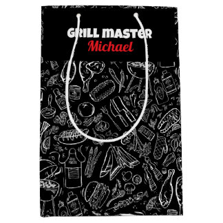 Grillmaster bbq foodie mannen vader echtgenoot  medium cadeauzakje