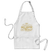 Grillmaster en beste papa ooit Vaderdag Standaard Schort (Voorkant)