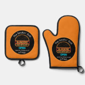 Grillmaster Grilling BBQ Ovenwant & Pannenlap Set (Voorkant)