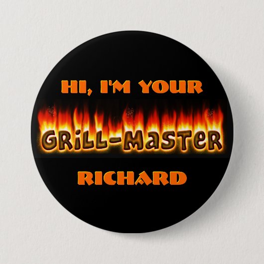 Grillmaster ID Ronde Button 7,6 Cm (Voorkant)