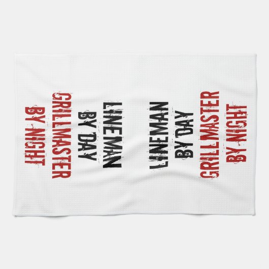 Grillmaster Lineman Theedoek (Horizontaal)