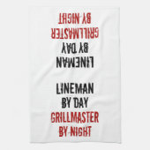 Grillmaster Lineman Theedoek (Verticaal)