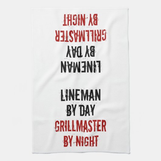 Grillmaster Lineman Theedoek (Verticaal)