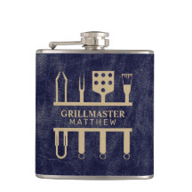 Grillmaster name marineledertextuur