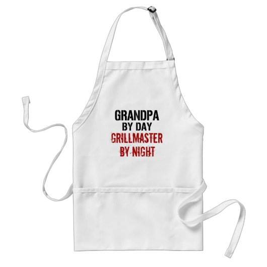 Grillmaster opa standaard schort (Voorkant)