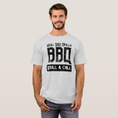 Grillmaster papa cool grappig t-shirt (Voorkant volledig)
