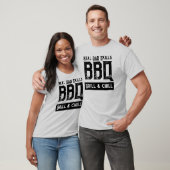 Grillmaster papa cool grappig t-shirt (Unisex)