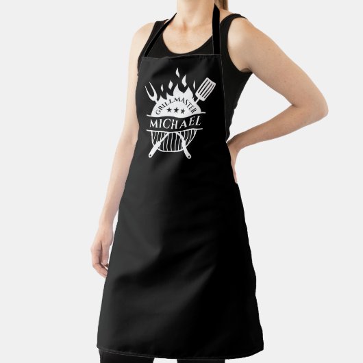 Grillmaster Personalized Apron, Man Schort (Insitu)