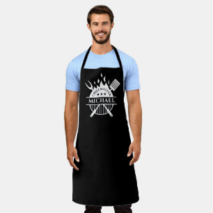 Grillmaster Personalized Apron, Man Schort