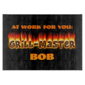 Grillmaster snijplank (aanpasbaar) (Voorkant)
