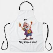 Grillmeester en feestlegende schort (Voorkant)