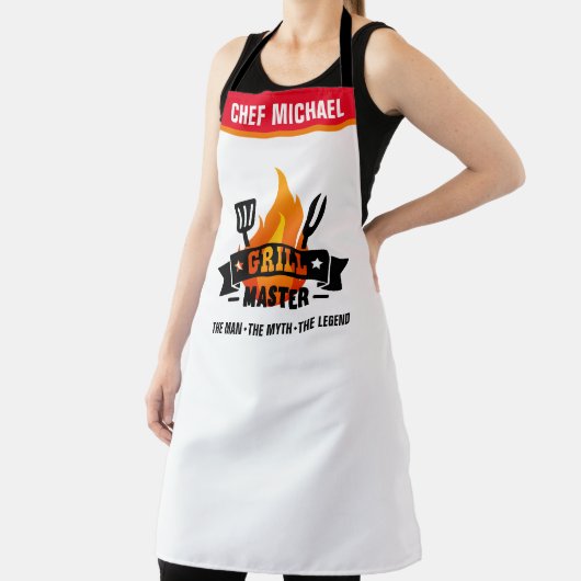 grillmeester | Het Man | mythe | Legend Master Che Schort (Insitu)