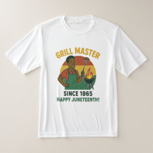 Grillmeester sinds 1865 Juneteenth Day T-shirt
